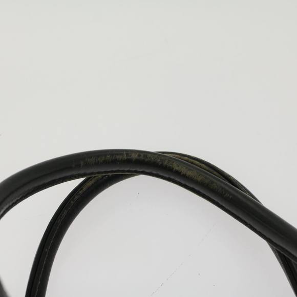 BURBERRY Nova Check Blue Label Hand Bag Nylon Leather Beige Brown Auth bs7887 - Picture 8 of 16